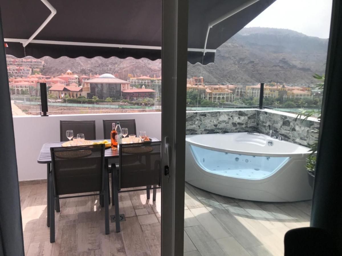 Harrys Atico Puerto De Mogan Apartment Exterior foto