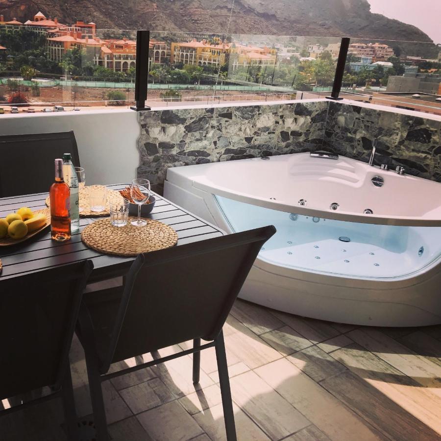 Harrys Atico Puerto De Mogan Apartment Exterior foto